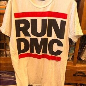 RUN DMC White T-Shirt CHASER no stains or marks size large